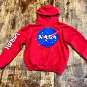 Red Youth Nasa Hoodie
